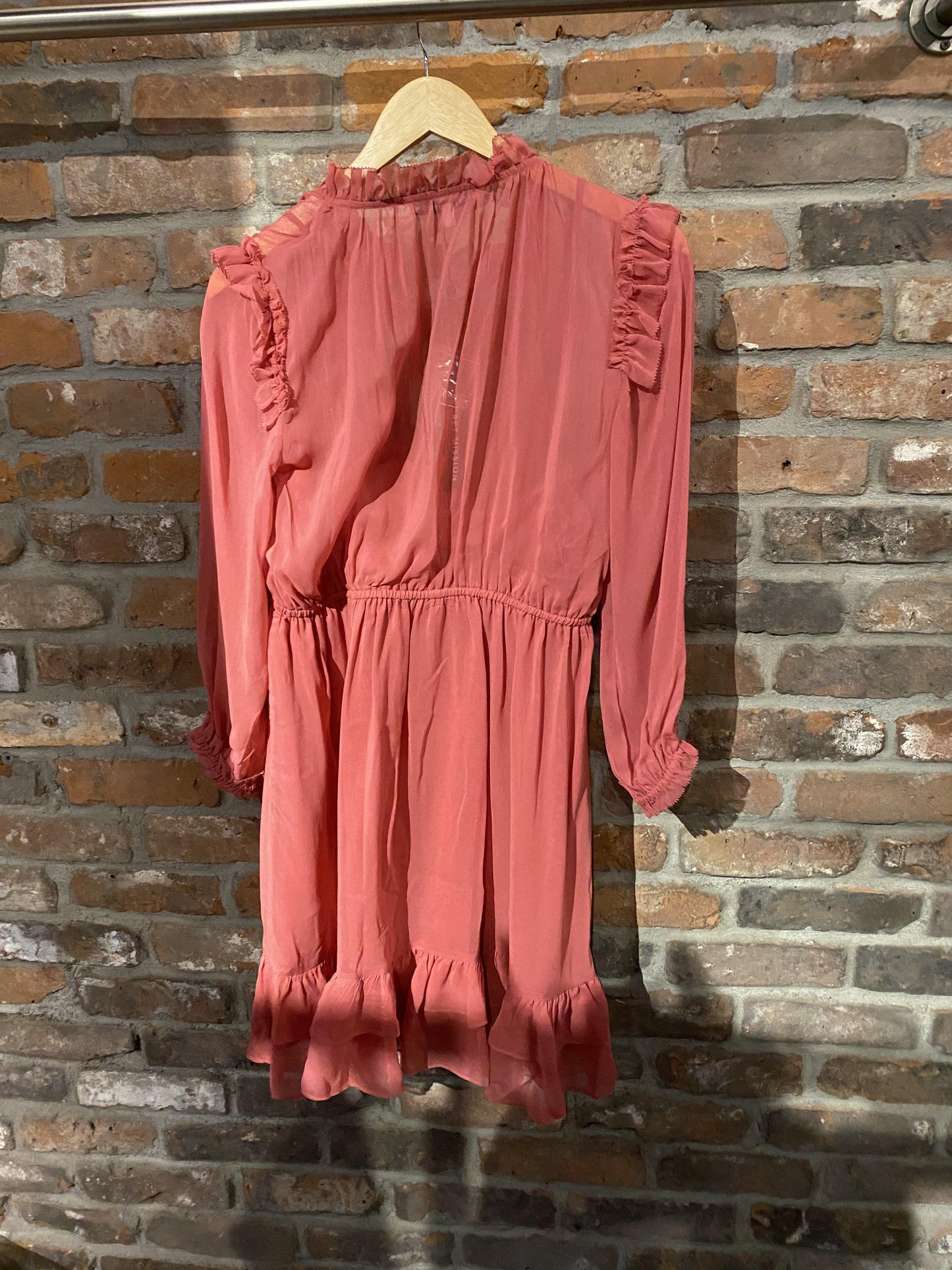 Rosalie Dress in Coral by Secret Mission - Haven