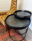 Round Tray Side Table Set - Haven