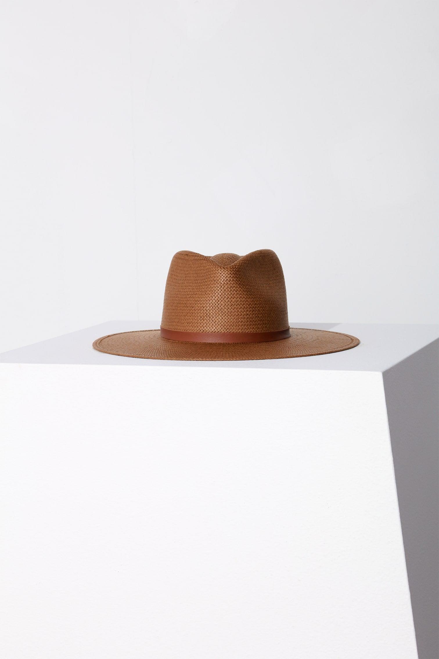 Sherman Hat in Brown by Janessa Leoné - Haven