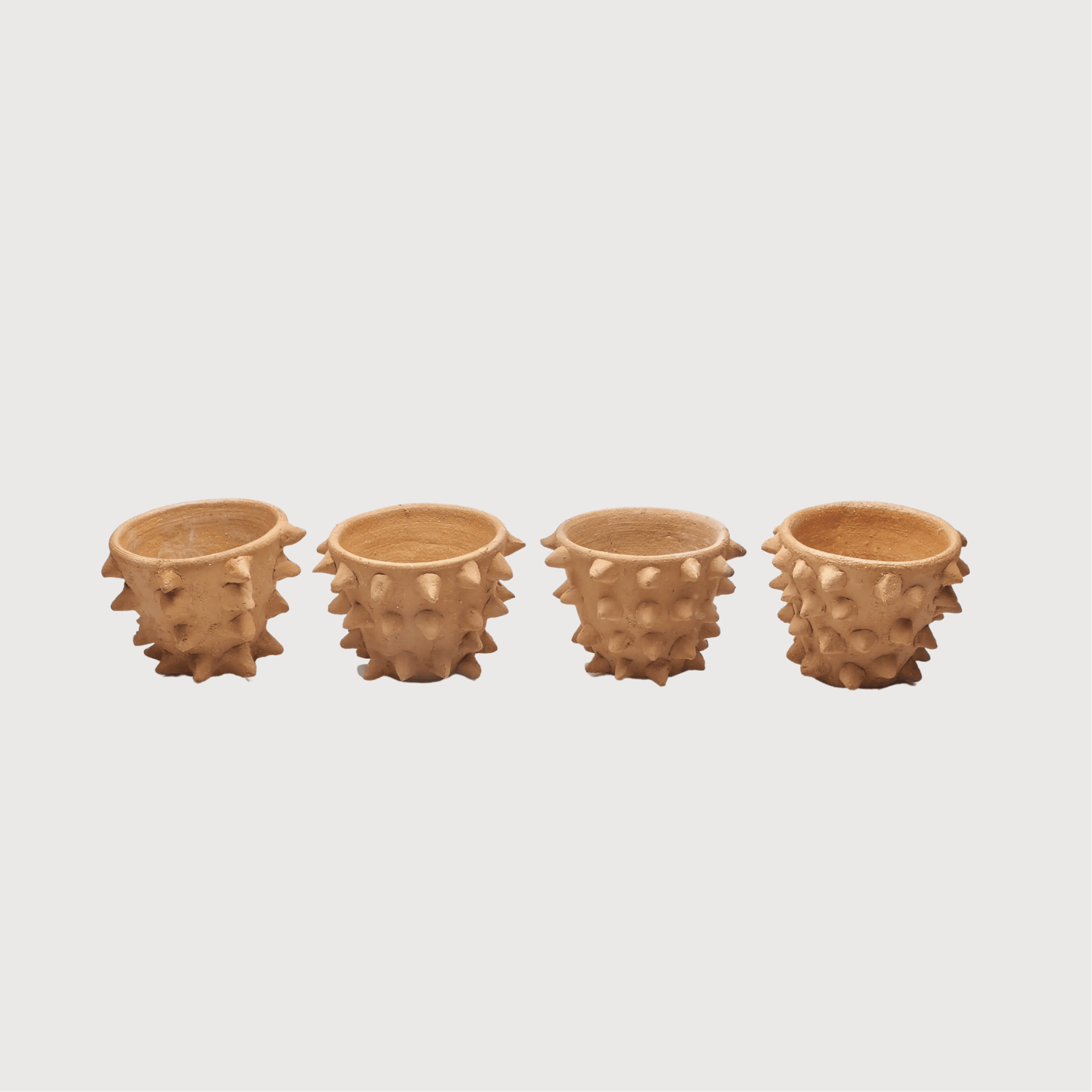 Spiked Clay Mezcalero Shot Glasses by Casa Handmade - Haven