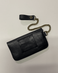 Biker Wallet in Black by Kim White - Haven