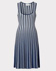 Stripe Fit & Flare Dress by Milly - Haven