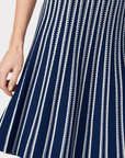 Stripe Fit & Flare Dress by Milly - Haven