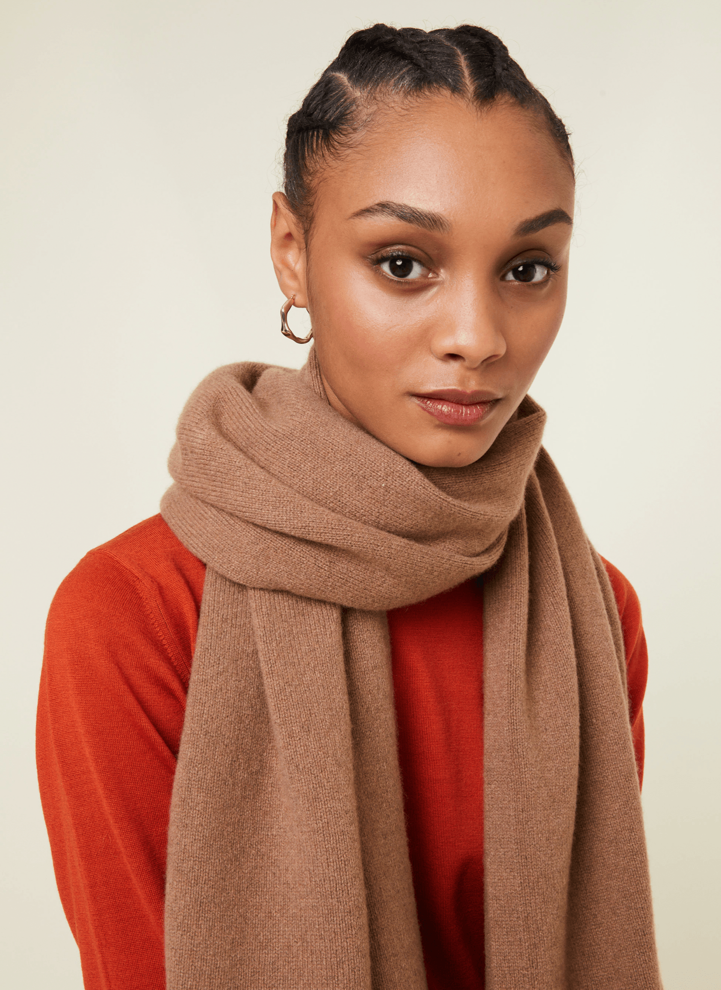 Gabrias Recycled Cashmere Scarf Travel Wrap by Maison Montagut (Variou –  Haven