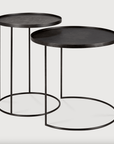 Round Tray Side Table Set - Haven