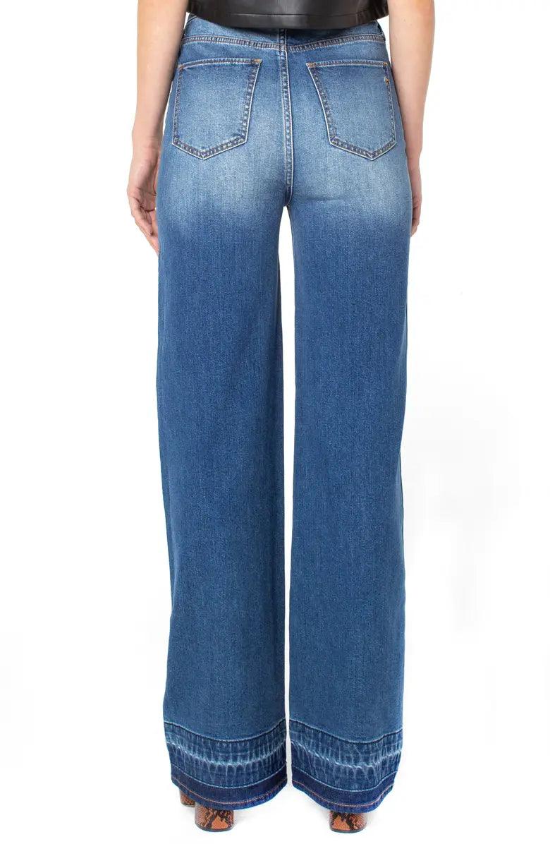 The Van High Waist Wide Leg Jeans by Serra - Haven