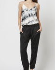 Silk Beach Pant in Black by Michelle Jonas - Haven